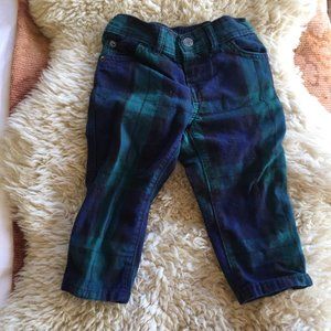 Baby Gap 18-24 Months Plaid Trousers Pants